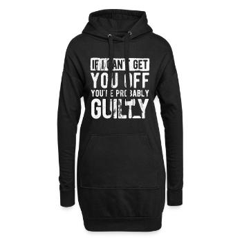 Richter Jurist Anwalt - Hoodie-Kleid - Schwarz - Vorne
