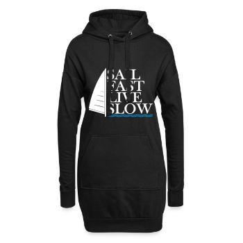 Sail fast live show - Hoodie-Kleid - Schwarz - Vorne