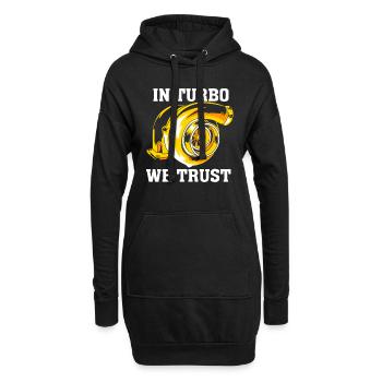 Auto Mechaniker Turbo Tuner Motor Tuning Geschenk - Hoodie-Kleid - Schwarz - Vorne