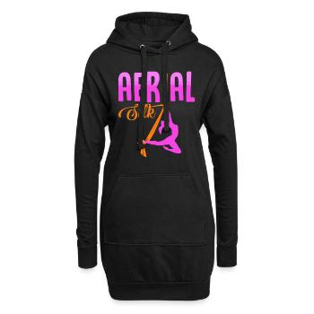 Aerialer Dance, Aerialer Dance Air, Danseuses, - Sweat-shirt à capuche long Femme - noir - Devant