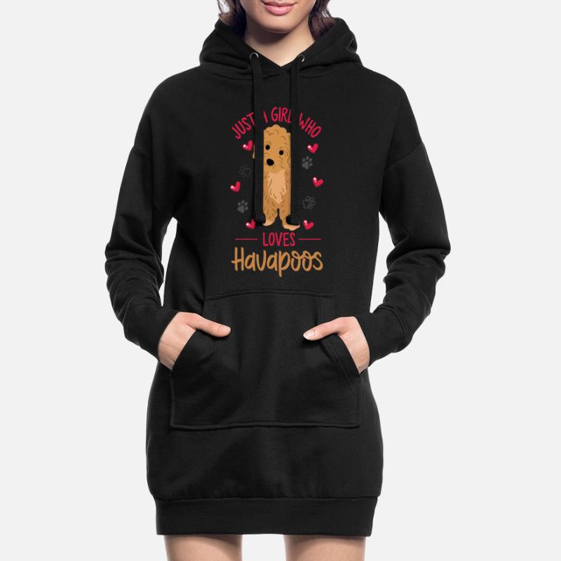 havapoo, havapoo havapoo mutter, Havaneser, Hoodie-Kleid