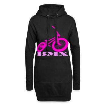 BMX - Sweat-shirt à capuche long Femme - noir - Devant