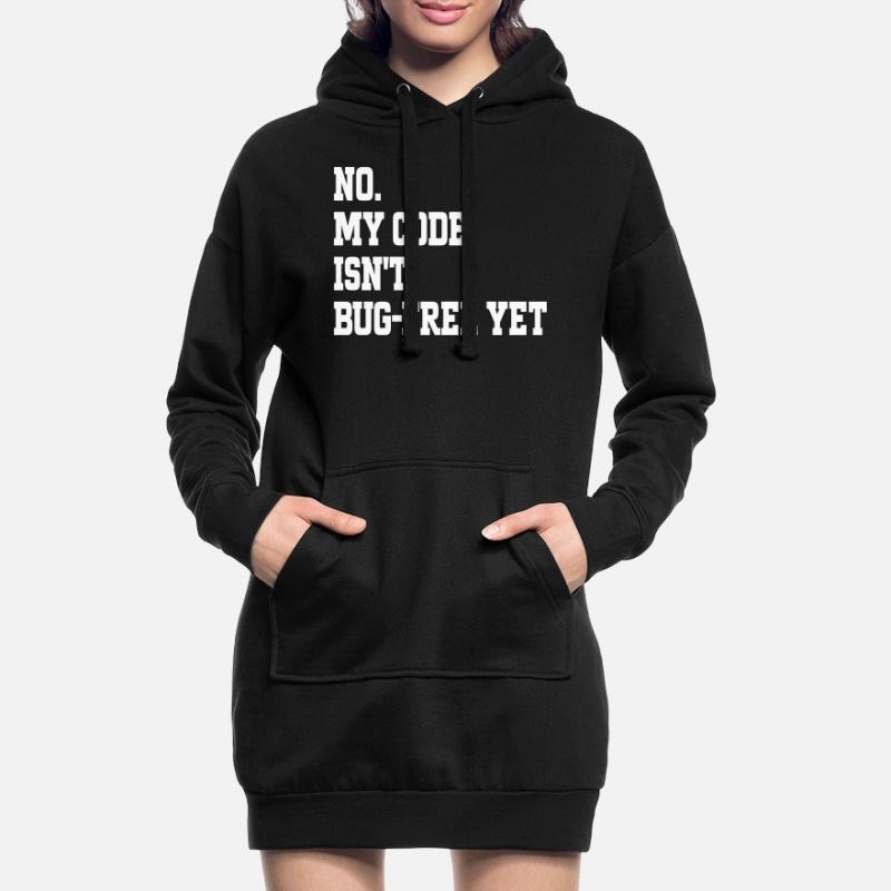 Humor Programmer Coder Bugs Gift Developer Hoodie Dress