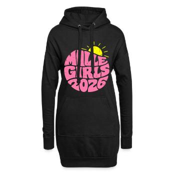Malle 2026 Malle Girls - Sweat-shirt à capuche long Femme - noir - Devant