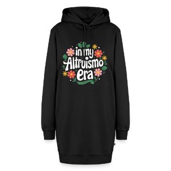 Altruismo Selbstloses Geben Gebende Schulgeist - Hoodie-Kleid - Schwarz - Vorne
