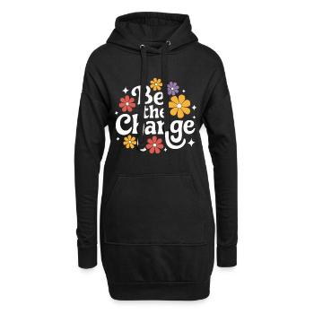 Altruismo Selbstloses Geben Gebende Schulgeist - Hoodie-Kleid - Schwarz - Vorne