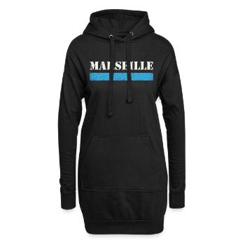 Marseille Millésime - Sweat-shirt à capuche long Femme - noir - Devant