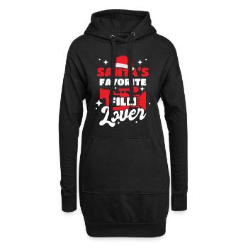 Lover Film lover Cinephile Cinematography - Sweat-shirt à capuche long Femme - noir - Devant