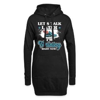 Marathon Schlacht Turnier Marathoner - Hoodie-Kleid - Schwarz - Vorne
