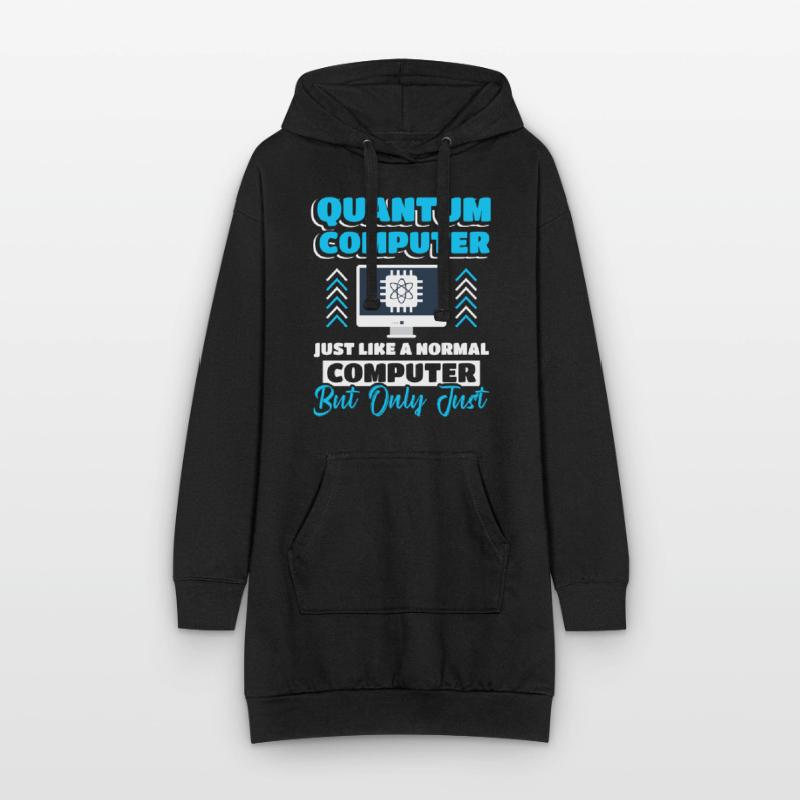 Quantum Computer Quantum Computing Hoodie Dress