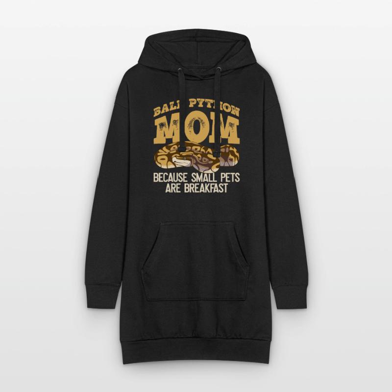 Ballpython Mutter Banane Königspython Hoodie-Kleid