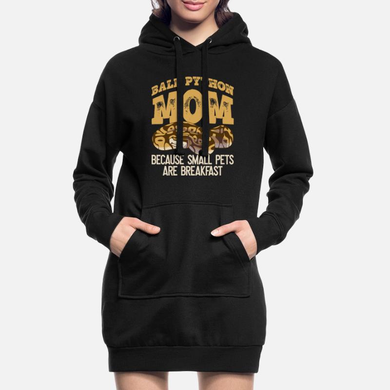 Ballpython Mutter Banana Königspython Hoodie Dress