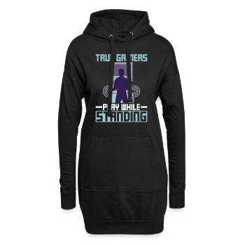 Flipper-flipping-machine-design Für - Hoodie Dress - black - Front