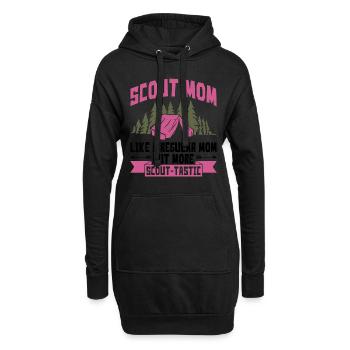 Pfadfinder-mutter-design Für Eine - Hoodie Dress - black - Front