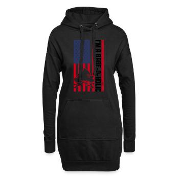 Scout Leader Usa Design Für Einen Patriotischen - Sweat-shirt à capuche long Femme - noir - Devant