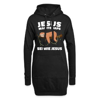 Ruhestand Rentner Rente Pension Renteneintritt - Hoodie-Kleid - Schwarz - Vorne