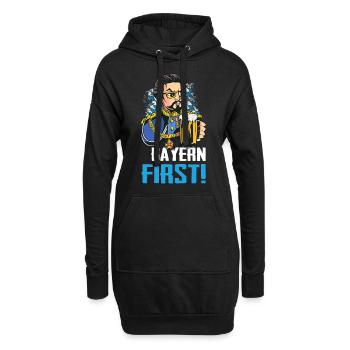 État libre de Bavière Bavarois - Sweat-shirt à capuche long Femme - noir - Devant