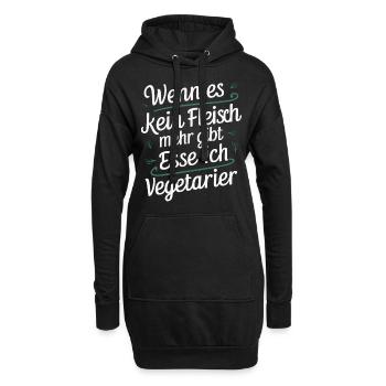 Sarcasme Ironie Drôle Paroles sarcastiques - Sweat-shirt à capuche long Femme - noir - Devant