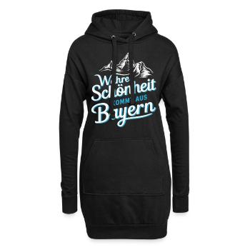 État libre de Bavière Bavarois - Sweat-shirt à capuche long Femme - noir - Devant