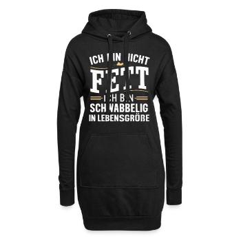 Sarcasme Ironie Drôle Paroles sarcastiques - Sweat-shirt à capuche long Femme - noir - Devant