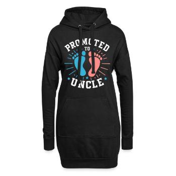 Oncle Fmilie Grand-oncle Oncle - Sweat-shirt à capuche long Femme - noir - Devant