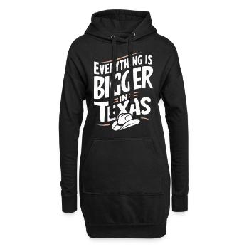 État du Texas Texans Texas - Sweat-shirt à capuche long Femme - noir - Devant