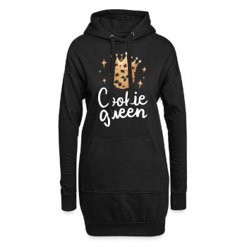 Cookies Cookie Biscuits Biscuits Chocolate - Hoodie Dress - black - Front