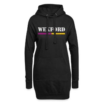 Wexford - Sweat-shirt à capuche long Femme - noir - Devant