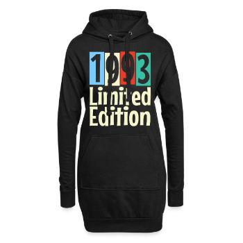30th Birthday Vintage 1993 Limited Edition - Hoodie Dress - black - Front