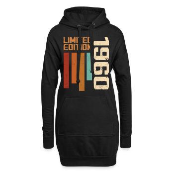Vintage 1960's Retro 1960's Birthday Gift - Hoodie Dress - black - Front
