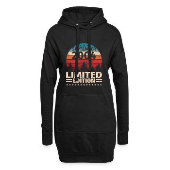 19ème Anniversaire Septembre Millésime 2004 Millésime - Sweat-shirt à capuche long Femme - noir - Devant