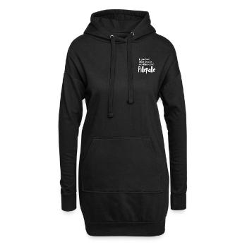 If you love what you do everything else is ... - Hoodie-Kleid - Schwarz - Vorne