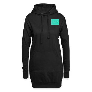 160885995 - Hoodie-Kleid - Schwarz - Vorne