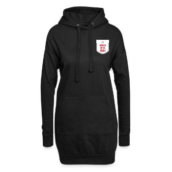 Käsch in de Täsch lustige kölsche Sprüche Köln - Hoodie-Kleid - Schwarz - Vorne