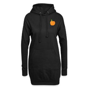 Abricot Fruit - Sweat-shirt à capuche long Femme - noir - Devant
