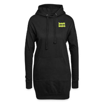 Livre Babe - Sweat-shirt à capuche long Femme - noir - Devant