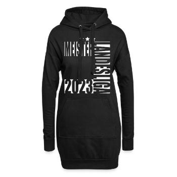 Meister Landesliga 2023 Aufstiegstrikot - Hoodie-Kleid - Schwarz - Vorne