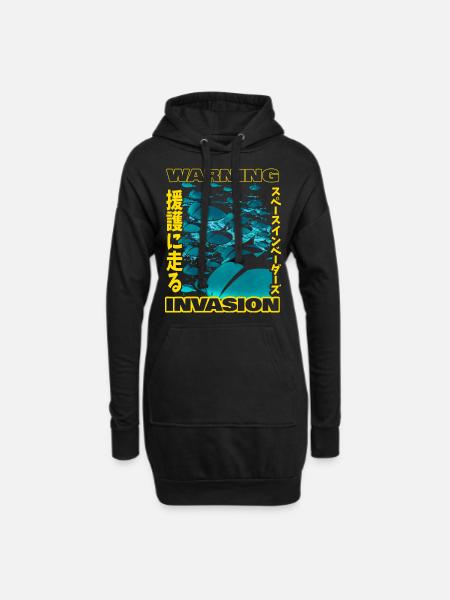 VG ARMY - Hoodie Dress - black