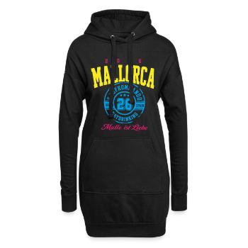 Malle 2026 Mallorca Saufkommando Daydrinking - Hoodie-Kleid - Schwarz - Vorne