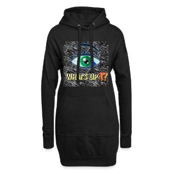 What's up !? - Club WoW - 2023 - Hoodie-Kleid - Schwarz - Vorne