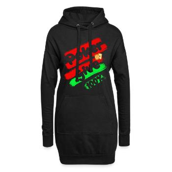 Poker Pokern donne 100% Pokerplay Pokerspiel Game - Sweat-shirt à capuche long Femme - noir - Devant