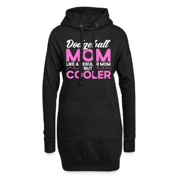 Dodgeball Spieler Geschenk Ballspiele Dodgeball - Hoodie-Kleid - Schwarz - Vorne