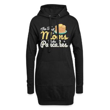 Pfannkuchen Food Lover Best Pancake Maker - Hoodie-Kleid - Schwarz - Vorne