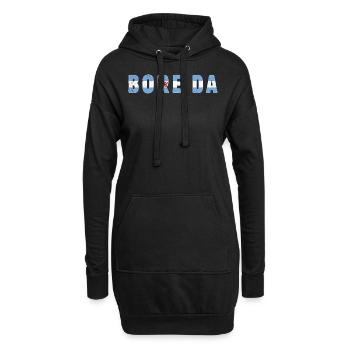 Bore Da Good Morning Country Wales - Hoodie-Kleid - Schwarz - Vorne