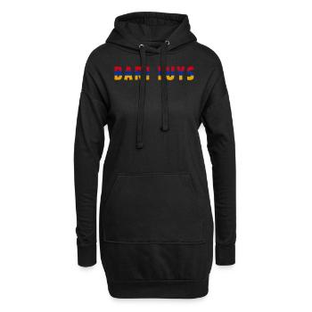 Bari Luys Good Morning Country Armenia - Hoodie-Kleid - Schwarz - Vorne