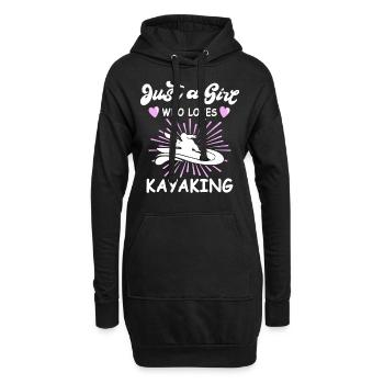 Kayak Filles Kayak - Sweat-shirt à capuche long Femme - noir - Devant