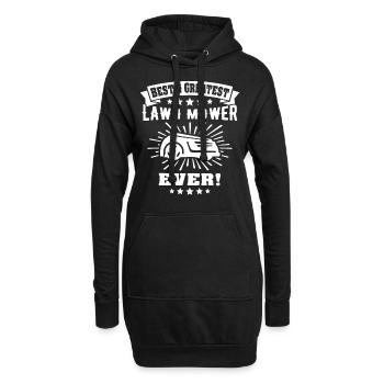 Tondeuse robot - Sweat-shirt à capuche long Femme - noir - Devant