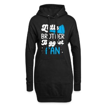 Cheerleader Cheerleading Cheer Bruder - Hoodie-Kleid - Schwarz - Vorne