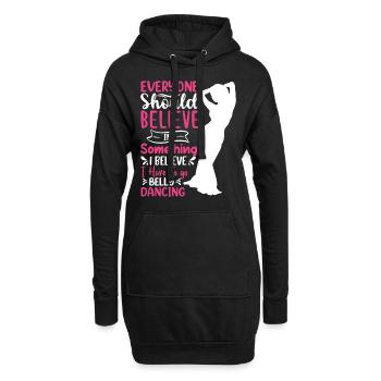 Citations de danse drôle Danseur drôle Raqs sharqi Swing - Sweat-shirt à capuche long Femme - noir - Devant