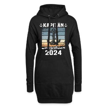 Kapitän 2024 Anker - Hoodie-Kleid - Schwarz - Vorne